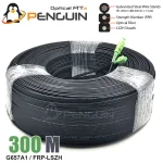 สายไฟเบอร์ออปติก 1 คอร์ SC/APC (สายสลิงฝอย 0.4*7) ยาว 300 เมตร