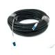 LC/UPC สายไฟเบอร์ออปติก เข้าหัวสำเร็จ 2 CORE (สายกลม) ขนาดสาย 7 มิล
