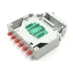 DIN Rail Terminal Box 6 FC (กล่องโลหะ) ยีดรางปีกนก