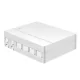 กล่องจัดเก็บไฟเบอร์ออฟติก ตอนใน 4 ช่อง ใช้กับ Fiber Optic Adapter เหลี่ยม SC, LC แบบ Flangless