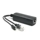 PoE Splitter 48V to Micro USB 5V (2.4A) ใช้งานร่วมกับ PoE Switch มาตรฐาน IEEE802.3af/at