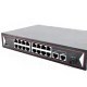 PoE Switch 16 Port (10/100) + 2GE + SFP