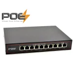 Gigabit PoE Switch 8 Port + 2 Gigabit Uplink