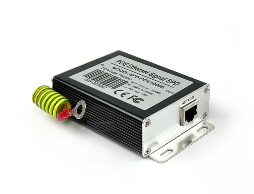 อุปกรณ์ป้องกันฟ้าผ่า PoE Network Surge Protector รองรับความเร็ว 1000M