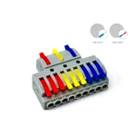 DF-93 ขั้วต่อสายไฟ เข้า 3 ออก 9 (0.08 - 4.0 mm²)